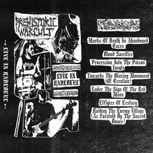 Prehistoric War Cult : Live in Radebeul Prehistoric War Cult : Live in Radebeul